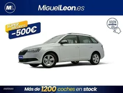 Gris Usado 2019 Skoda Fabia Ambition Familiar | 9985 € (Precio justo)