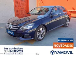 Azul Usado 2016 Mercedes E220 Berlina | 23.950 € (Precio justo)
