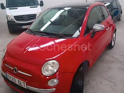 Rojo Usado 2009 Fiat 500 Lounge Berlina | 5800 € (Precio justo)