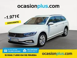 Blanco Usado 2020 VW Passat Business Familiar | 21.490 € (Precio justo)