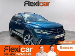 Azul Usado 2021 VW Tiguan R-line SUV | 29.990 € (Precio justo)