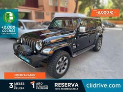 Negro Usado 2019 Jeep Wrangler Unlimited Sahara SUV | 35.190 €