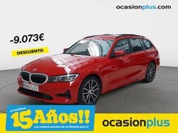 Rojo Usado 2019 BMW 330 Familiar | 34.990 € (Precio justo)