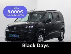 Negro Usado 2024 Peugeot Rifter Allure Monovolumen | 21.490 € (Precio justo)