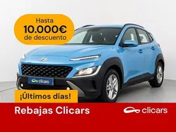 Blanco Usado 2021 Hyundai Kona SUV | 17.290 € (Un poco caro)