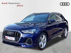 Azul Usado 2021 Audi Q3 S-Line SUV | 32.900 €