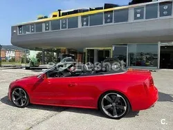 Rojo Usado 2013 Audi A5 Cabriolet S-Line Descapotable | 19.999 € (Caro)