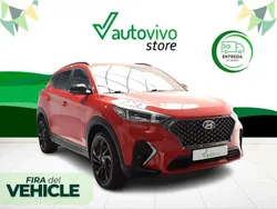 Rojo Usado 2019 Hyundai Tucson N Line SUV | 20.000 € (Precio justo)