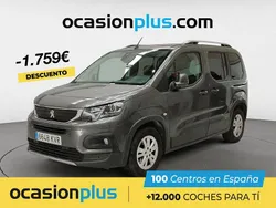 Gris / plata Usado 2019 Peugeot Rifter Allure Monovolumen | 18.750 € (Precio justo)