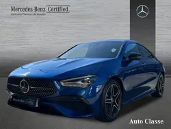 Azul Usado 2024 Mercedes CLA200 Berlina | 39.900 € (Precio justo)