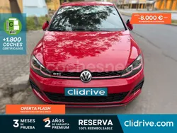 Rojo Usado 2017 VW Golf VII GTI Berlina | 23.690 € (Precio justo)