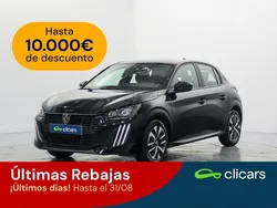 Negro Usado 2024 Peugeot 208 Active Utilitario | 16.490 € (Precio justo)