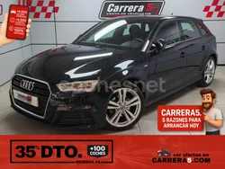 Negro Usado 2019 Audi A3 Sportback S-Line Berlina | 16.800 € (Buen precio)