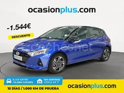 Azul Usado 2020 Hyundai i20 Berlina | 16.990 € (Un poco caro)