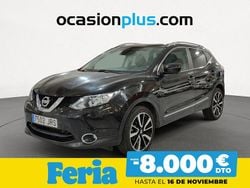 Negro Usado 2016 Nissan Qashqai Tekna SUV | 13.750 € (Precio justo)