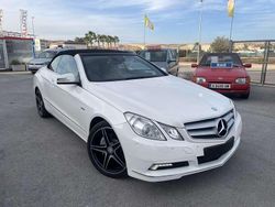 Blanco metalico Usado 2010 Mercedes E350 Descapotable | 21.900 € (Caro)