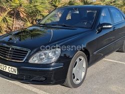 Negro Usado 2002 Mercedes S600L Berlina | 8900 €