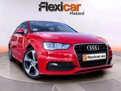 Rojo Usado 2015 Audi A3 S-Line Berlina | 13.990 € (Buen precio)