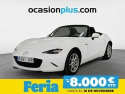 Blanco Usado 2015 Mazda MX5 Style Descapotable | 16.450 € (Un poco caro)