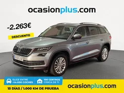 Gris Usado 2021 Skoda Kodiaq Ambition SUV | 24.900 € (Precio justo)