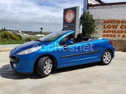Azul Usado 2008 Peugeot 207 CC Descapotable | 4900 € (Buen precio)