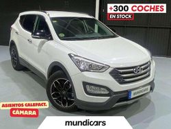 Blanco Usado 2016 Hyundai Santa Fe SUV | 16.990 € (Precio justo)