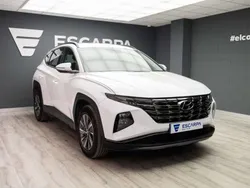 Blanco Usado 2021 Hyundai Tucson SUV | 20.100 € (Buen precio)