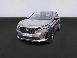 Gris Usado 2021 Peugeot 3008 Active Monovolumen | 18.800 € (Precio justo)