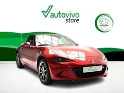 Rojo Usado 2024 Mazda MX5 Exclusive-Line Descapotable | 28.400 € (Precio justo)