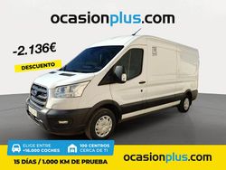 Blanco Usado 2021 Ford Transit Trend Berlina | 23.500 € (Precio justo)