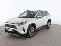 Blanco Usado 2021 Toyota RAV4 Hybrid Luxury SUV | 31.599 € (Precio justo)