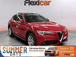 Rojo Usado 2019 Alfa Romeo Stelvio Executive SUV | 20.990 € (Precio justo)