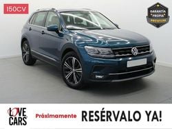 Azul Usado 2022 VW Tiguan Life SUV | 26.700 € (Precio justo)