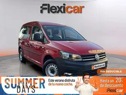 Rojo Usado 2020 VW Caddy Beach Monovolumen | 19.390 € (Precio justo)