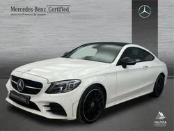 Blanco Usado 2023 Mercedes C220 AMG line Coupe | 49.300 € (Precio justo)