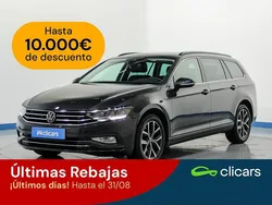 Gris Usado 2022 VW Passat Executive Familiar | 20.190 € (Precio justo)