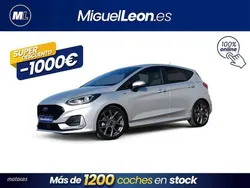 Gris / plata Usado 2022 Ford Fiesta ST-Line Utilitario | 14.985 € (Precio justo)
