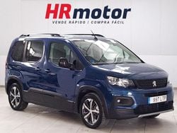 Azul Usado 2021 Peugeot e-Rifter GT Monovolumen | 25.190 € (Precio justo)