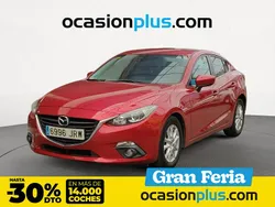 Rojo Usado 2016 Mazda 3 Style Berlina | 13.990 € (Precio justo)
