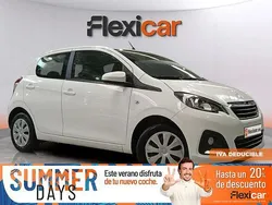 Blanco Usado 2021 Peugeot 108 Active Utilitario | 10.590 € (Precio justo)