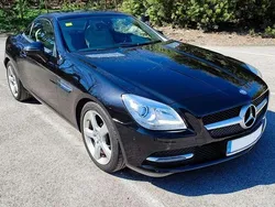 Negro Usado 2015 Mercedes SLK200 Descapotable | 26.800 € (Caro)
