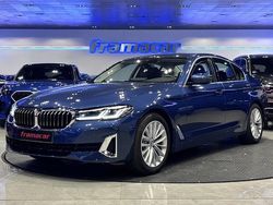 Azul Usado 2021 BMW 520 Luxury Line Berlina | 32.900 € (Precio justo)