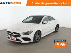Blanco Usado 2019 Mercedes CLA180 AMG line Berlina | 27.499 € (Precio justo)