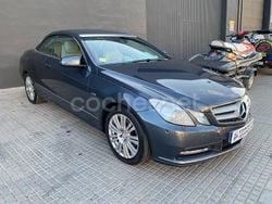 Negro Usado 2012 Mercedes E220 Elegance Descapotable | 13.499 € (Super precio)