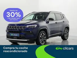 Azul Usado 2021 Jeep Compass Limited SUV | 21.490 € (Precio justo)