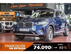 Azul Usado 2021 BMW X3 xLine SUV | 34.900 € (Precio justo)