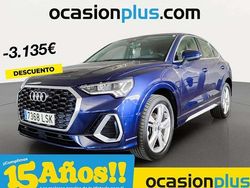 Azul Usado 2021 Audi Q3 Sportback S-Line SUV | 31.082 € (Buen precio)
