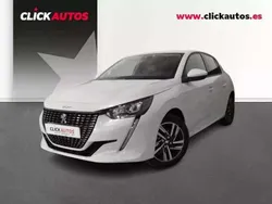 Blanco Usado 2021 Peugeot 208 Allure Utilitario | 10.800 € (Precio justo)