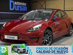 Rojo Usado 2022 Tesla Model 3 Standard Range Berlina | 29.890 € (Precio justo)