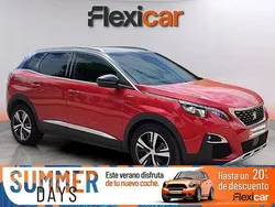 Rojo Usado 2019 Peugeot 3008 GT-line SUV | 16.490 € (Precio justo)